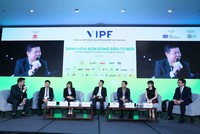 Các diễn giả trong phiên thảo luận 2 của Diễn đàn Bất động sản Công nghiệp Việt Nam 2024 (Ảnh: Lê Toàn)