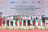 Với dự kiến đầu tư hàng trăm triệu USD vào tổ hợp dự án tại Thanh Hóa, sau khi khởi công dự án sân golf từ đầu tháng 5, FLC cho biết sẽ tiếp tục khởi công 5 dự án khác trong khu tổ hợp này trong năm 2014