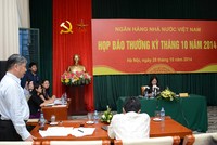 Trong cuộc họp báo thường kỳ tháng 10 (28/10), Ngân hàng Nhà nước cũng đã công bố quyết định giảm lãi suất
