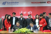 Eurowindow kết hợp với Techcombank mang đến ưu đãi cho khách hàng