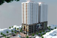 Phối cảnh dự án "Khu thương mại dịch vụ căn hộ Bình Đăng". Nguồn: Internet