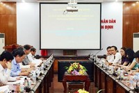 Ban Lãnh đạo Tập đoàn FLC báo cáo tiến độ dự án với Lãnh đạo tỉnh Bình Định