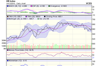 Biểu đồ kỹ thuật VN-Index. Nguồn: VCBS