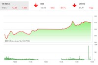 Phiên chiều 25/10: Cầu bắt đáy mạnh dạn, VN-Index thu hẹp đà giảm