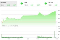 Phiên chiều 6/2: Nổi sóng