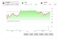 Giao dịch chứng khoán phiên chiều 31/5: Nhóm dầu khí "bùng cháy"