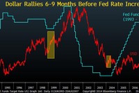 Hãy mua USD từ 6 - 9 tháng trước khi Fed tăng lãi suất