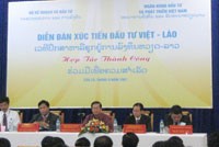 Diễn đàn xúc tiến đầu tư Việt – Lào: “Hợp tác thành công”