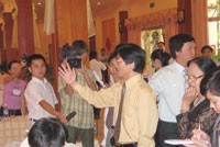 Ông Tạ Xuân Thọ, Tổng giám đốc BBT bày tỏ "bức xúc" với với chí