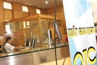 Giao dịch trên thị trường OTC gần như bế tắc.