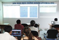 Giao dịch tại sàn UPCoM sau 4 phiên vẫn khá trầm lắng.