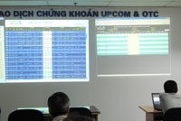 Tính thanh khoản trên thị trường UPCoM ở mức rất thấp. (Ảnh: ĐTCK)