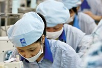 Năm 2009, dệt may trở thành ngành dẫn đầu những mặt hàng xuất khẩu của cả nước.
