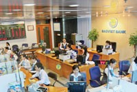 Sau Tết, lượng tiền gửi được nhận định là sẽ tăng nhanh. Ảnh: Hoài Nam