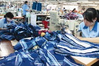 Nhiều DN dệt may đang trong tình trạng "ăn đong" đơn hàng