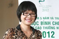 Bà Nguyễn Thị Hương Nga, Giám đốc toàn quốc Quản lý rủi ro tín dụng, Ngân hàng ANZ