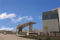 Cảnh hoang vắng tại khu vực Nhà máy LuxFashion