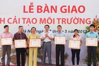 Kinh Bắc bàn giao Dự án cải tạo hồ Trung Văn