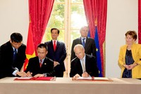 Lễ ký kết giữa VietjetAir và Airbus