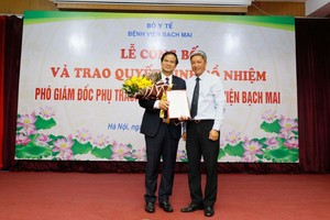 Bệnh viện Bạch Mai có thêm 1 Phó Giám đốc