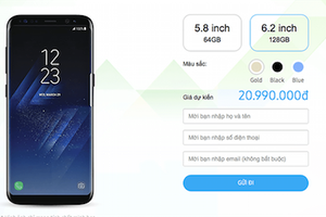 Galaxy S8 được cho đặt trước với giá từ 19 triệu đồng