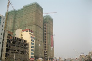 Hoa Binh Green City “chạy” tiến độ