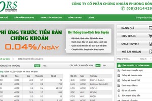 Quản lý quỹ Phương Đông lỗ nặng thêm trong quý IV/2013