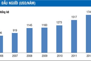 GDP bình quân đầu người và vị thế đất nước