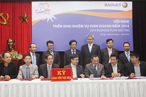 BVH dự kiến cổ tức năm 2014 từ 13 - 15%