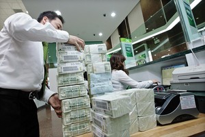Năm 2013, Vietcombank đạt 5.744 tỷ đồng lợi nhuận