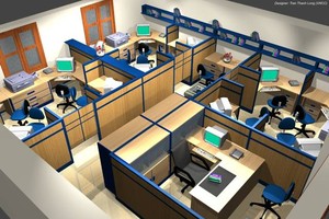 Giá cho thuê văn phòng Việt Nam tiếp tục giảm