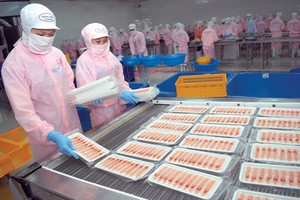 Năm 2013, thủy sản là ngành có tốc độ tăng trưởng CAGR cao nhất (trên 65,1%)