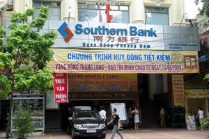 Southern Bank chỉ đạt hơn 3,2% chỉ tiêu lợi nhuận năm 2013