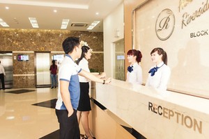 Khu lễ tân của Dự án Him Lam Riverside