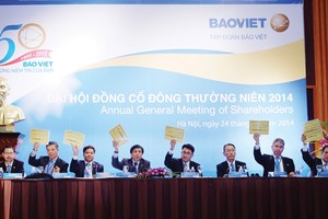 Các chỉ tiêu kinh doanh năm 2014 của BVH hầu hết đều tăng so với năm 2013