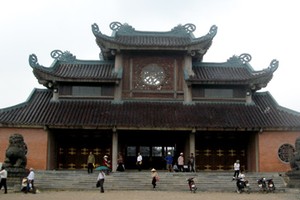 Chùa Bái Đính trước ngày khai mạc Đại lễ Vesak Liên hợp quốc 2014