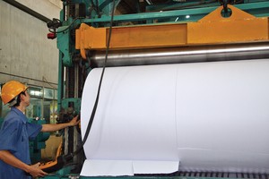 Sản xuất giấy tiếp tục phụ thuộc vào bột giấy nhập khẩu