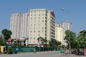 Dự án N04B1 của Lideco đang gặp phải sự phản đối của cư dân Tòa nhà N04B2 lân cận