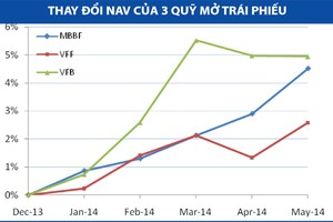 Nhiều quỹ mở chiến thắng thị trường