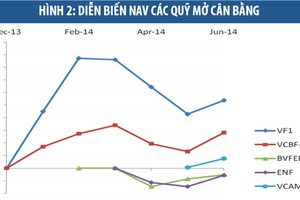 6 tháng, quỹ mở VFB và VF1 tăng mạnh nhất