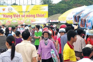 Hàng Việt Nam “phủ sóng” siêu thị