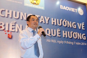 Ông Nguyễn Quang Phi, Tổng giám đốc Tập đoàn Bảo Việt