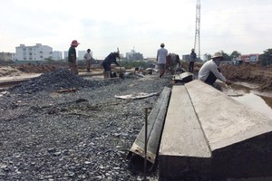 Hạ tầng Dự án Khu nhà ở Tên Lửa Residence đang được hoàn thiện