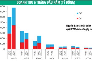 6 tháng, doanh nghiệp thủy sản lãi lớn