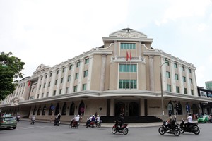 Tràng Tiền Plaza nằm ở vị trí đắc địa tại trung tâm Thủ đô Hà Nội