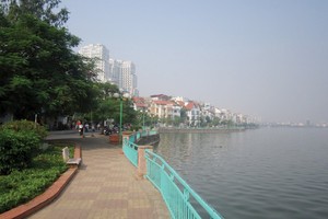 Nhà quanh Hồ Tây tối đa không quá 3 tầng