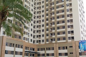 Khách mua nhà tại Dự án HHB được ở miễn phí tại tòa nhà lân cận chờ cuối năm được nhận nhà chính thức
