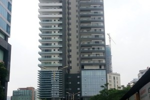 Diện tích 3 tầng văn phòng của Dự án Hei Tower sẽ được chủ đầu tư chuyển đổi thành 61 căn hộ thương mại