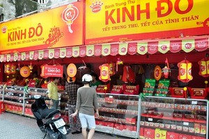 Sản lượng tiêu thụ bánh trung thu Kinh Đô tăng 12%