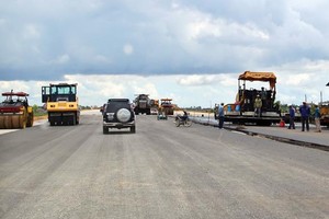 Mặc dù đội vốn quá nhiều, song tính khả thi của dự án cao tốc Hà Nội - Hải Phòng vẫn thấp. Ảnh: D.Lâm